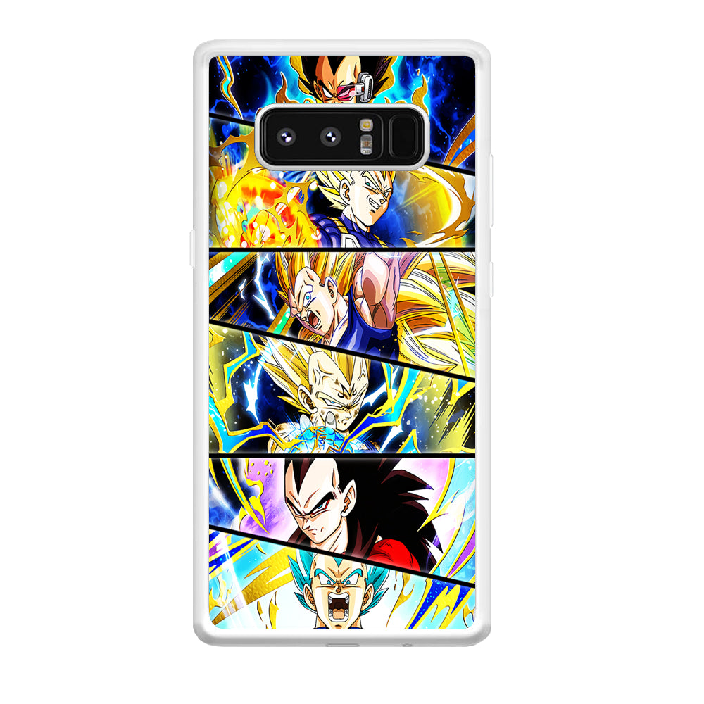 Vegeta Collage Dragon Ball Samsung Galaxy Note 8 Case
