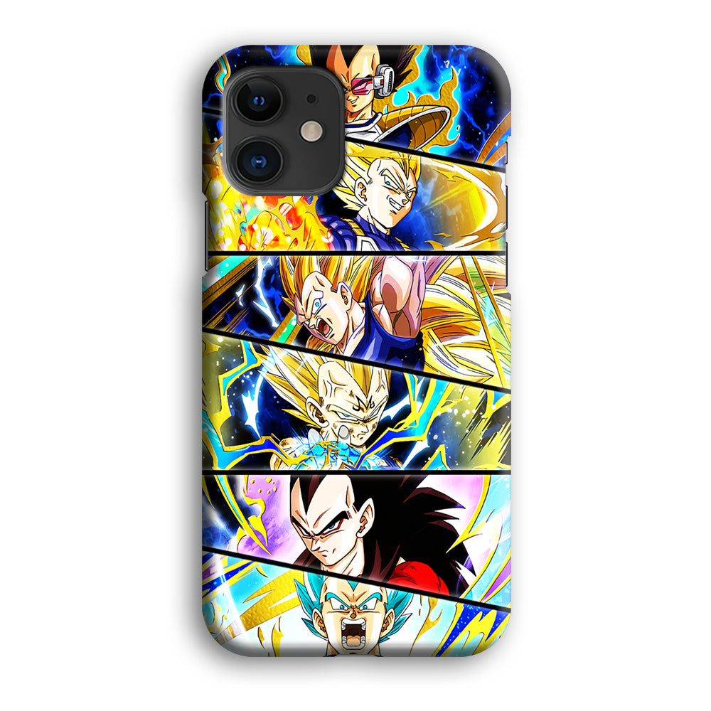 Vegeta Collage Dragon Ball iPhone 12 Mini Case