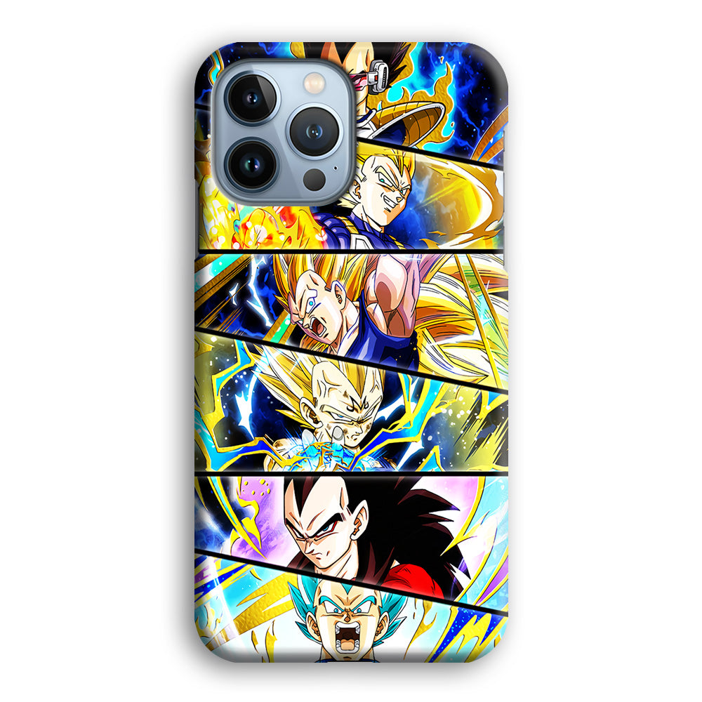 Vegeta Collage Dragon Ball iPhone 14 Pro Max Case