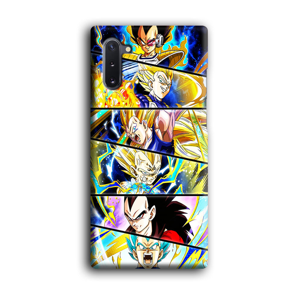 Vegeta Collage Dragon Ball Samsung Galaxy Note 10 Case