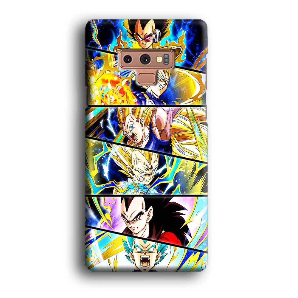 Vegeta Collage Dragon Ball Samsung Galaxy Note 9 Case