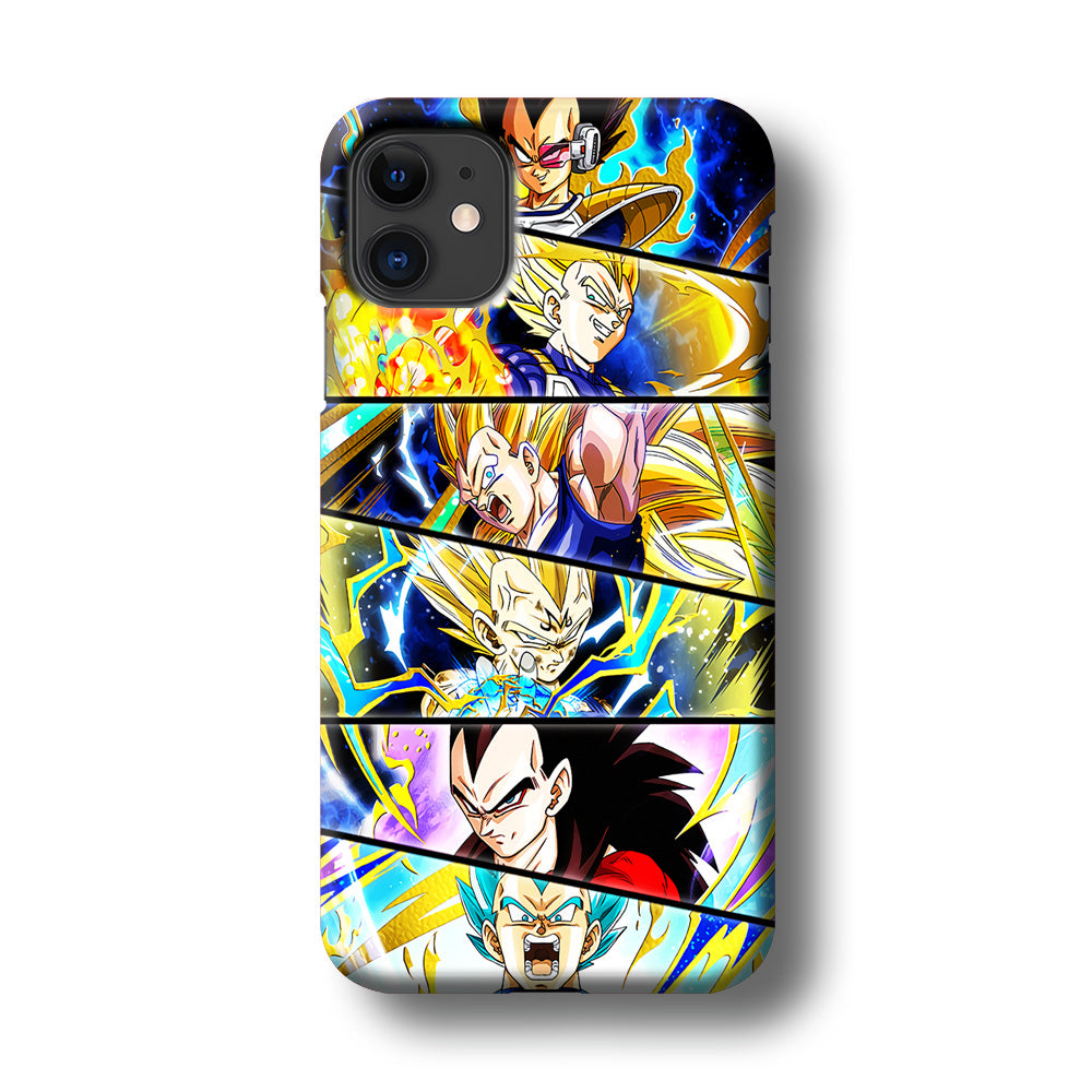 Vegeta Collage Dragon Ball iPhone 11 Case