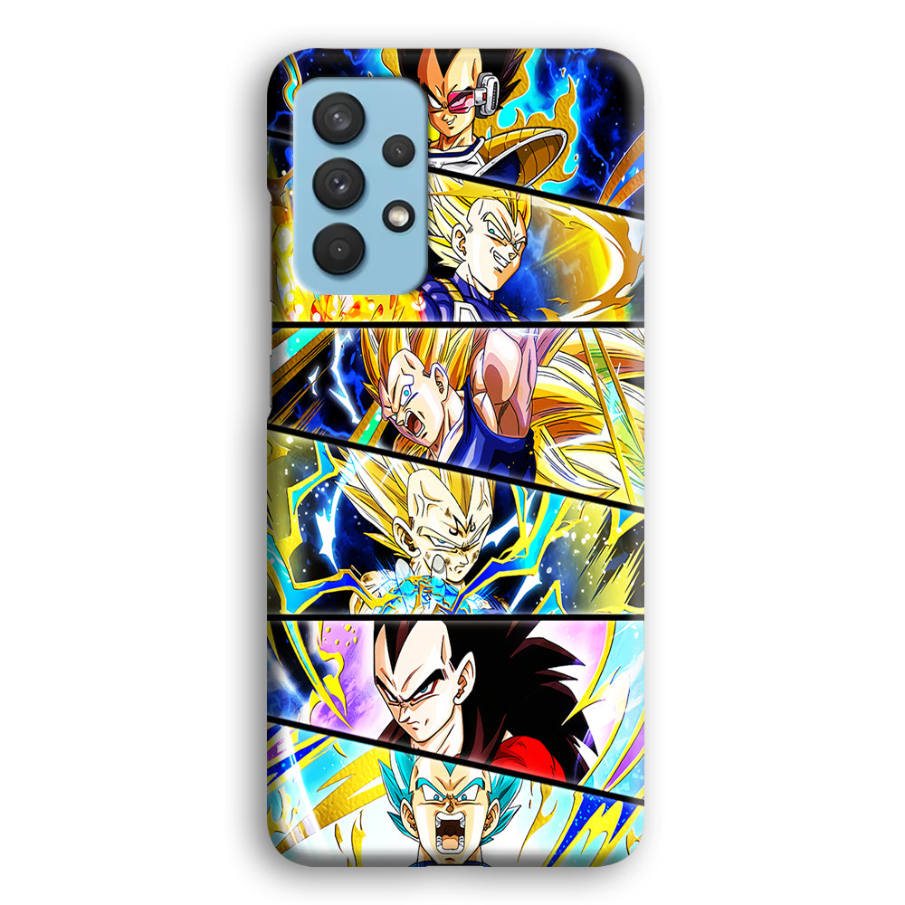 Vegeta Collage Dragon Ball Samsung Galaxy A32 Case