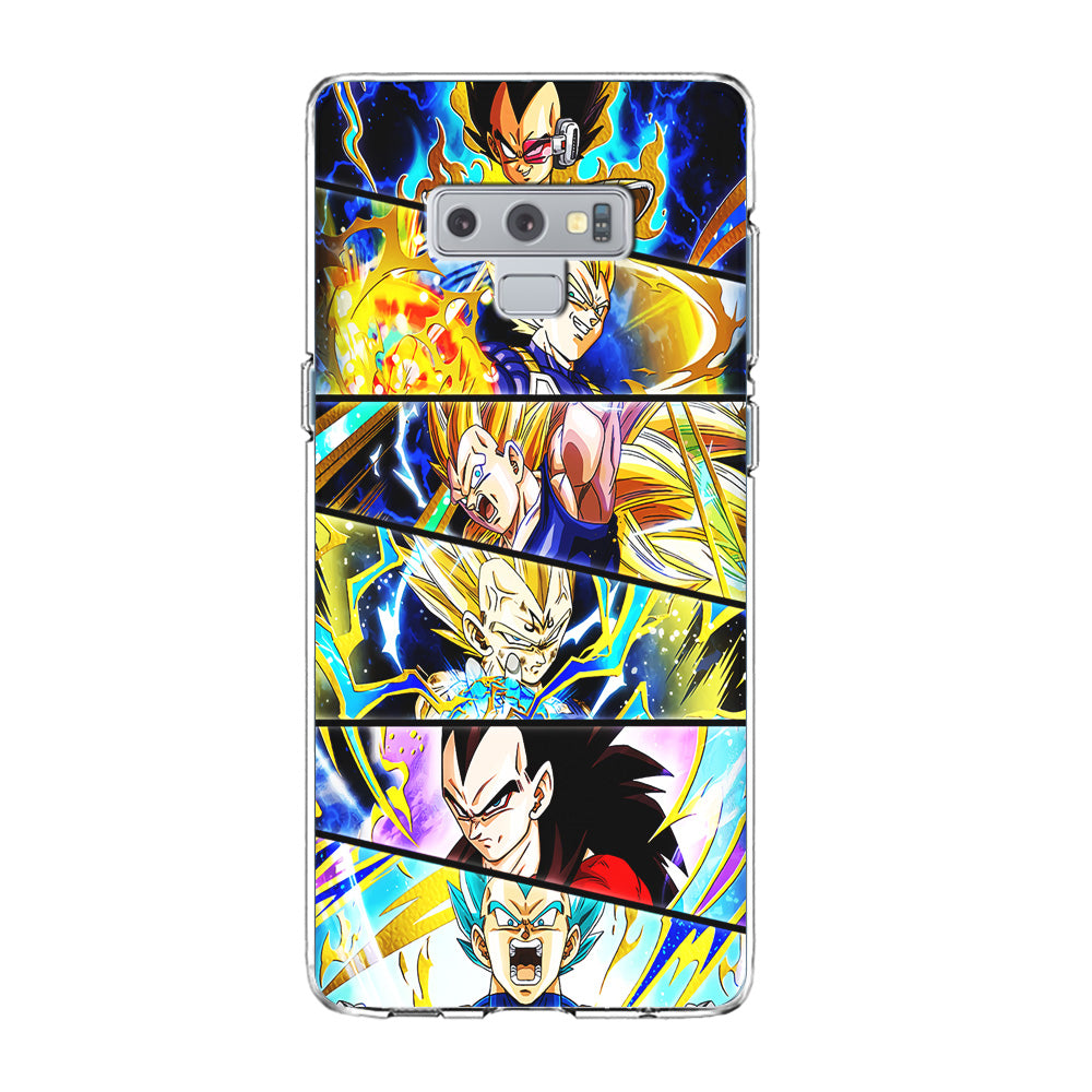 Vegeta Collage Dragon Ball Samsung Galaxy Note 9 Case