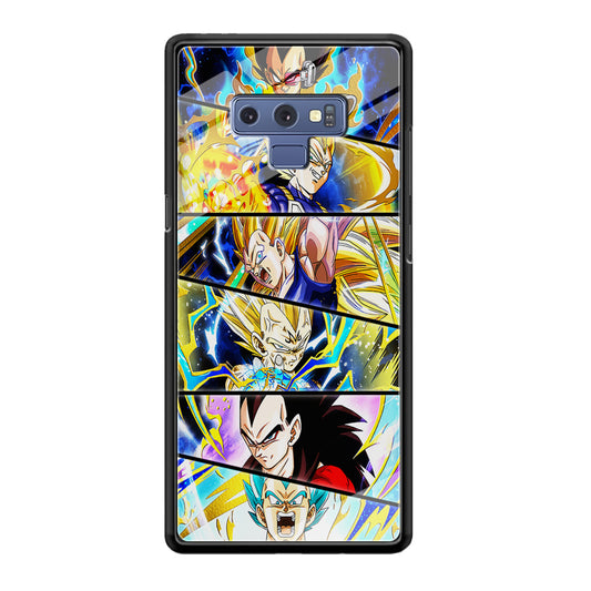 Vegeta Collage Dragon Ball Samsung Galaxy Note 9 Case
