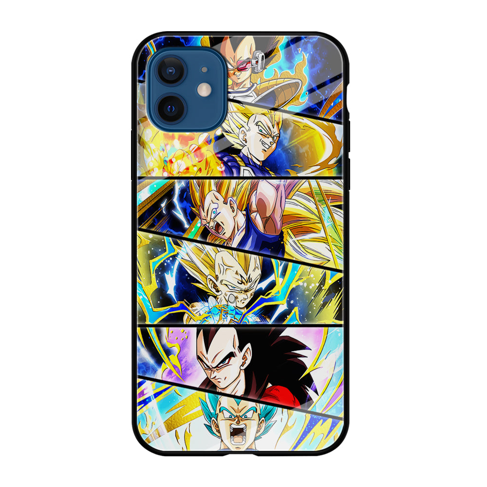 Vegeta Collage Dragon Ball iPhone 12 Mini Case