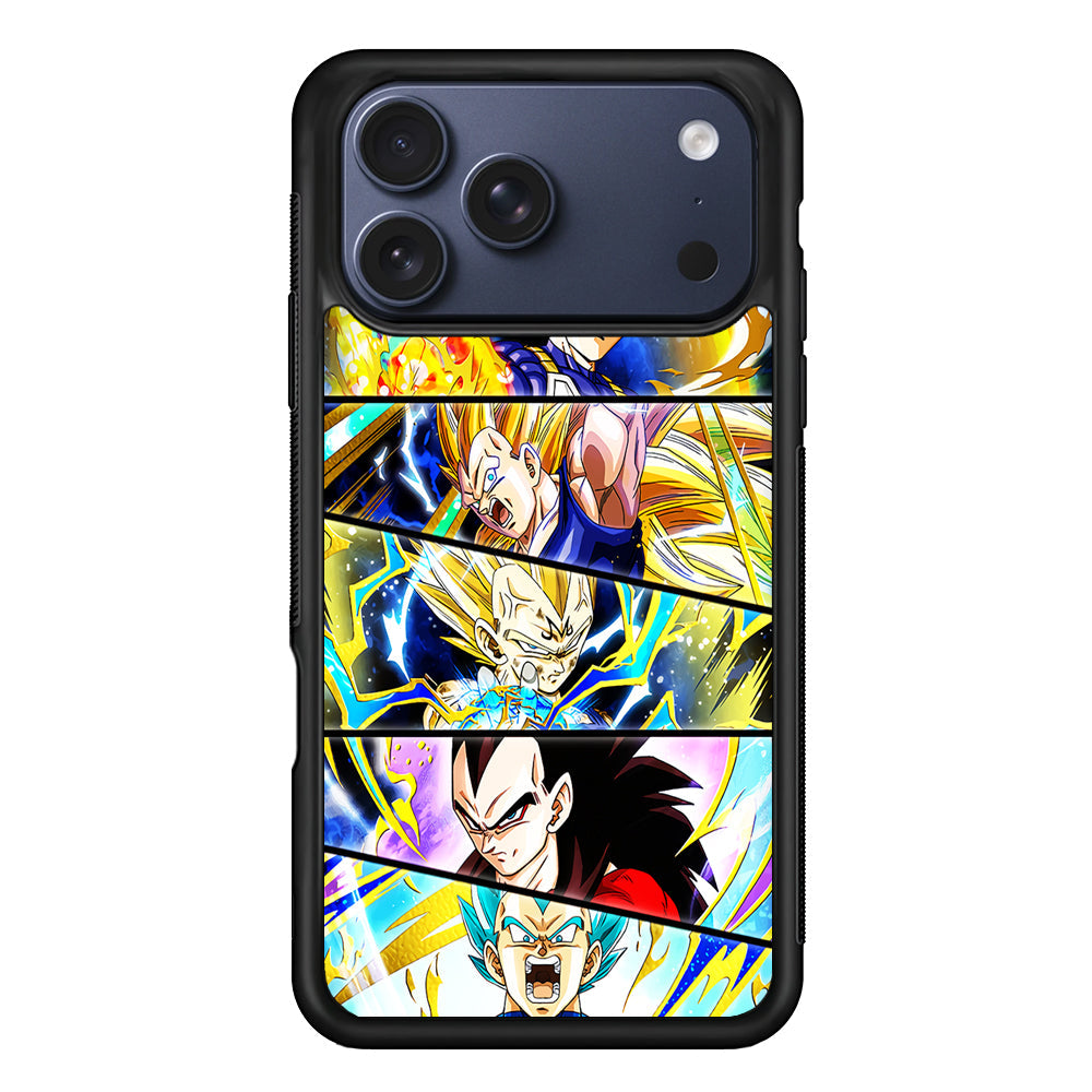 Vegeta Collage Dragon Ball iPhone 17 Pro Max Case - Altracase
