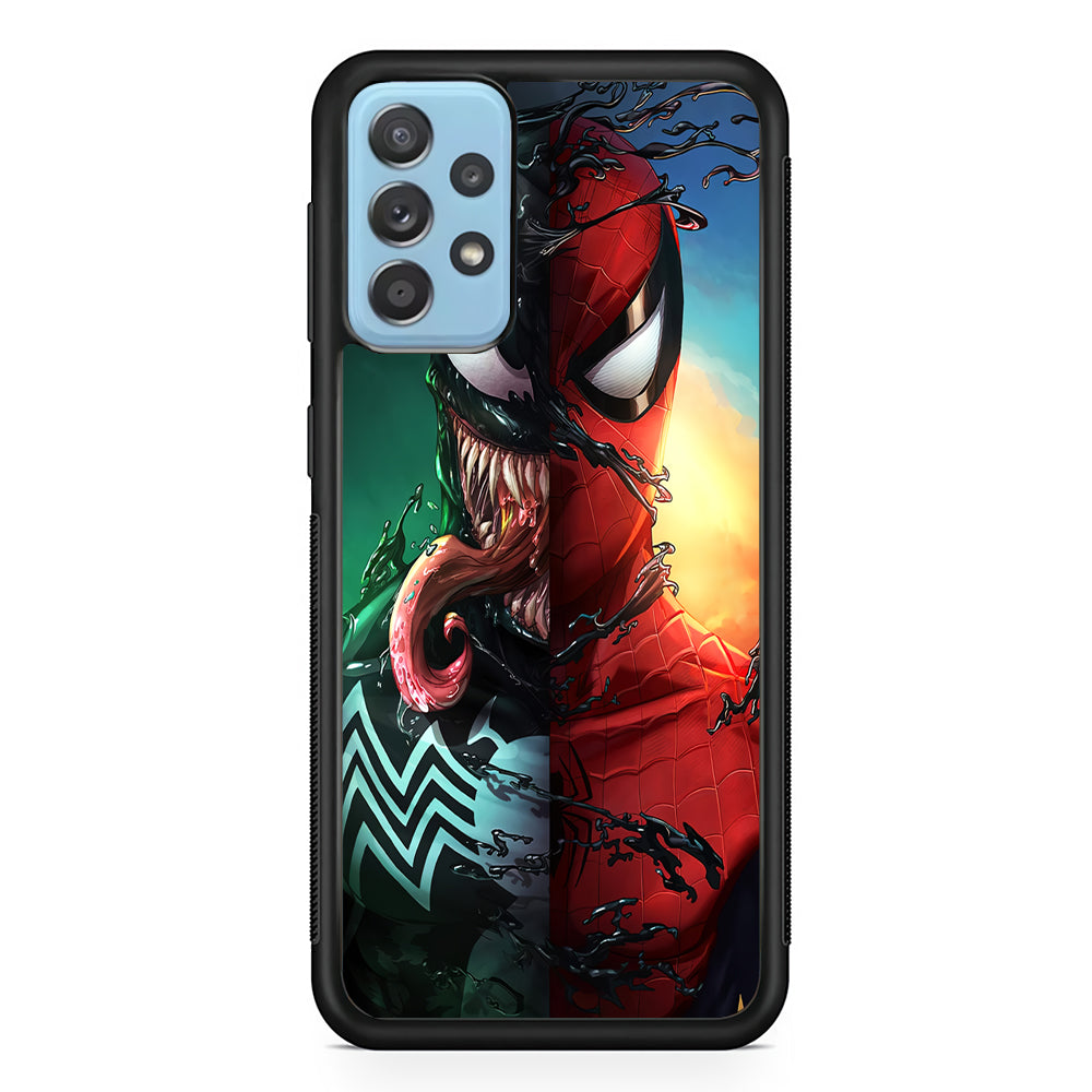 Venom VS Spiderman Samsung Galaxy A72 Case