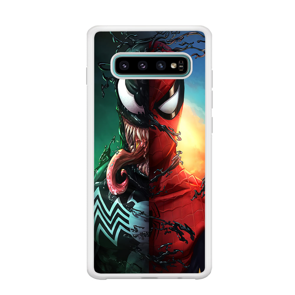 Venom VS Spiderman Samsung Galaxy S10 Plus Case