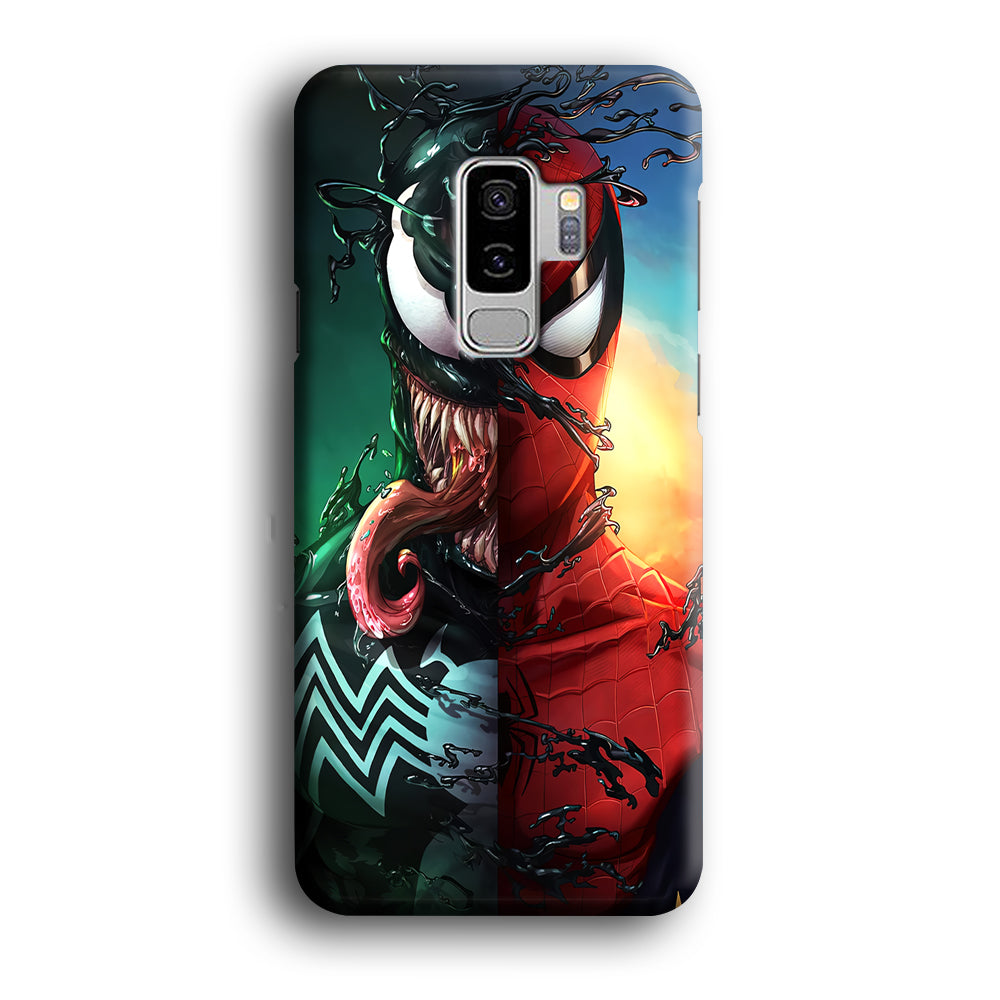 Venom VS Spiderman Samsung Galaxy S9 Plus Case