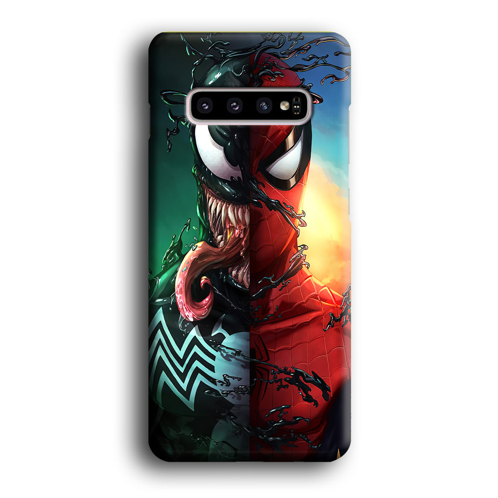 Venom VS Spiderman Samsung Galaxy S10 Plus Case