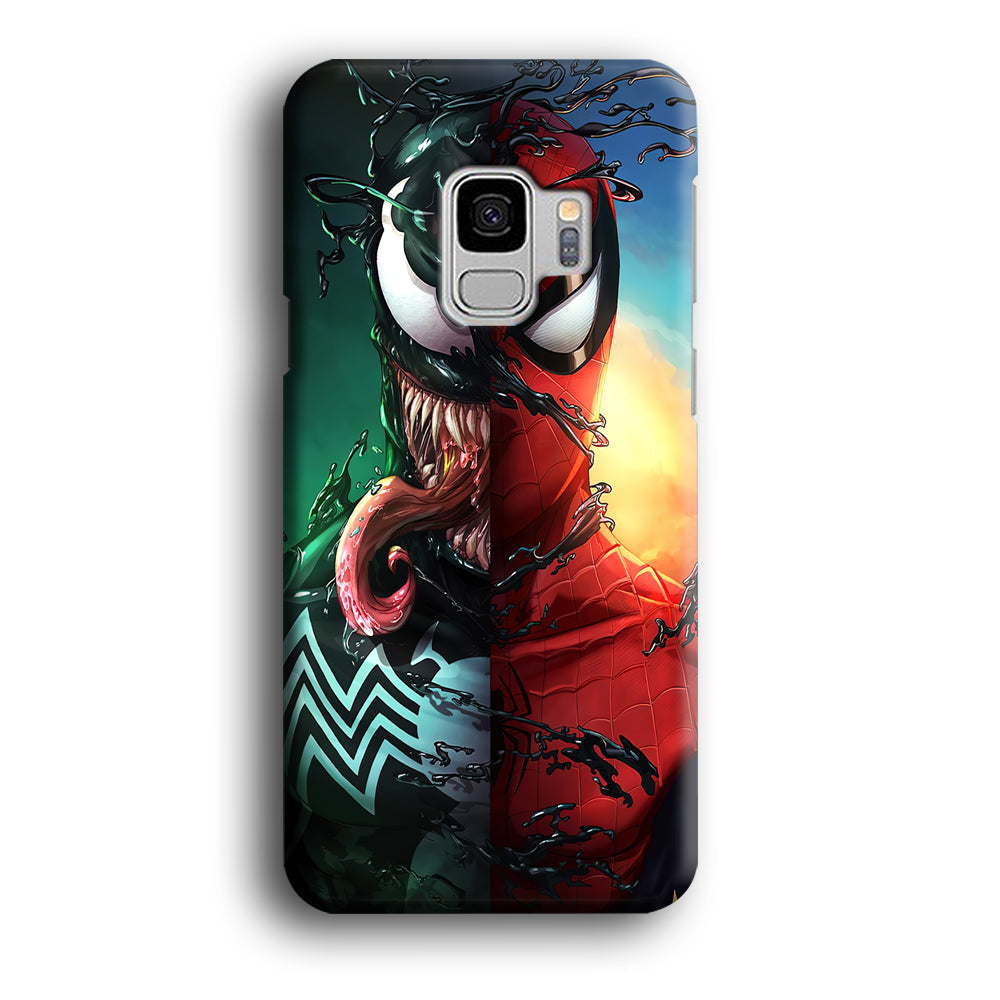 Venom VS Spiderman Samsung Galaxy S9 Case