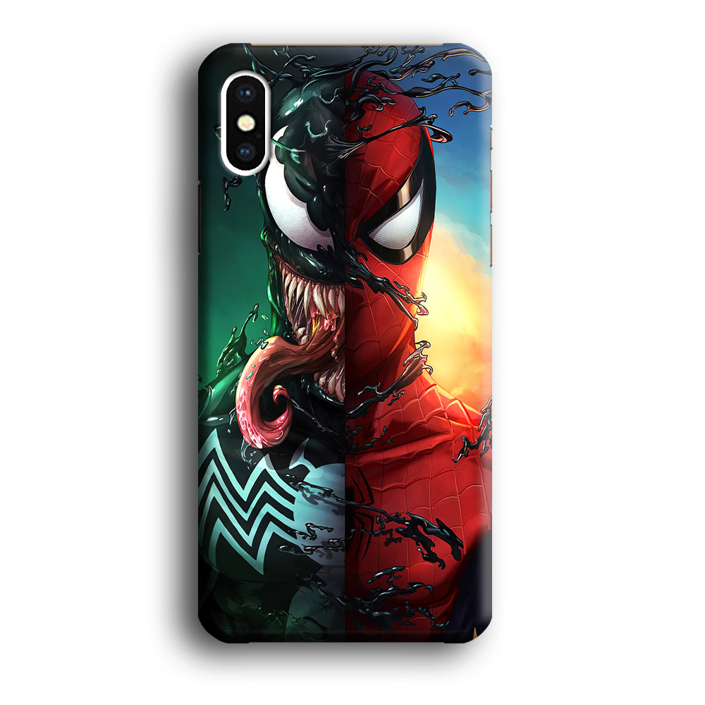 Venom VS Spiderman iPhone X Case