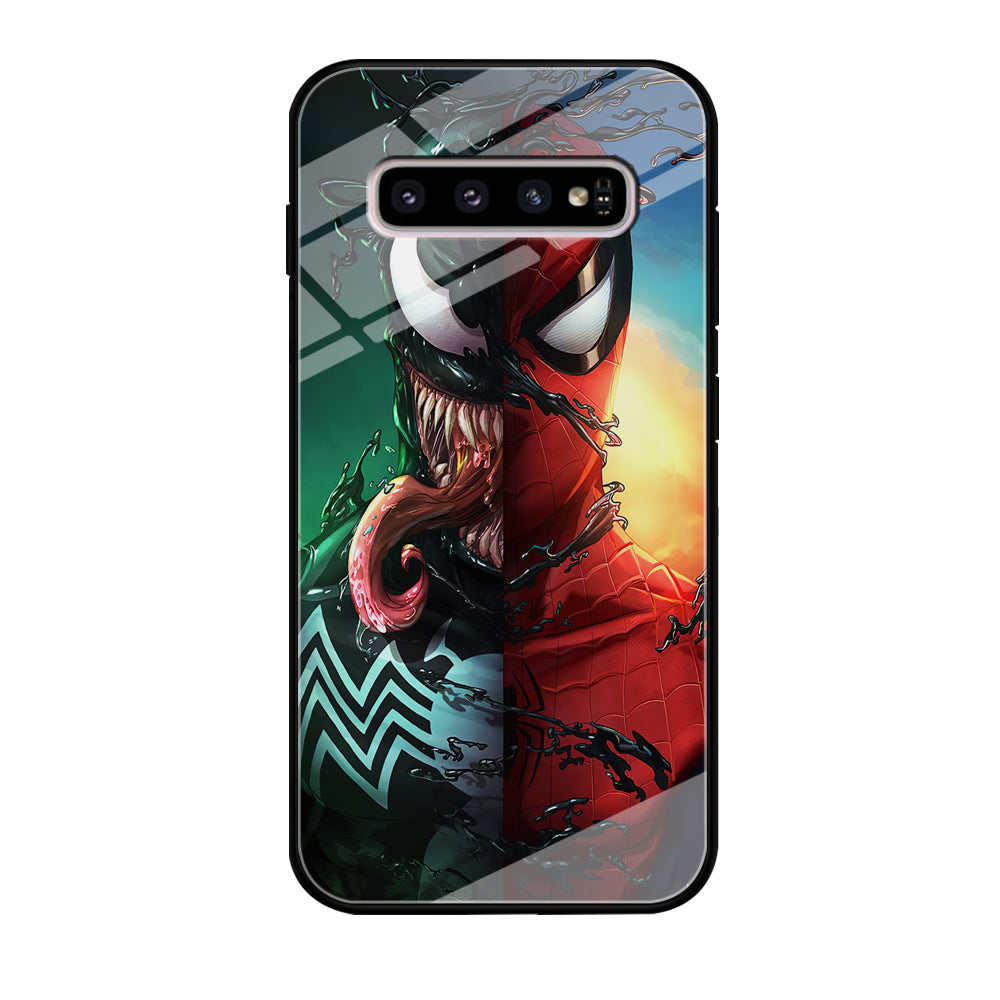 Venom VS Spiderman Samsung Galaxy S10 Plus Case