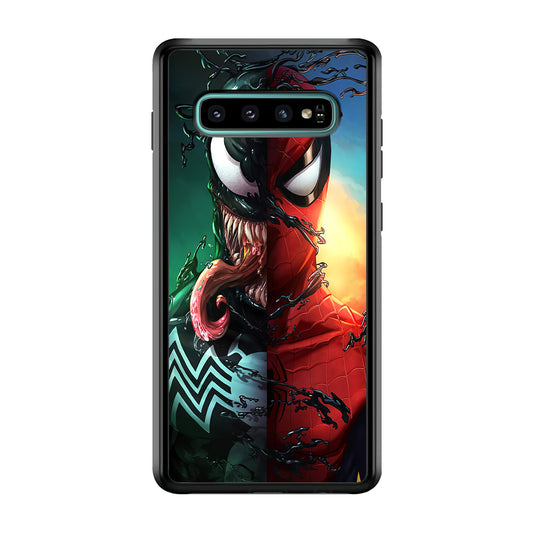 Venom VS Spiderman Samsung Galaxy S10 Plus Case