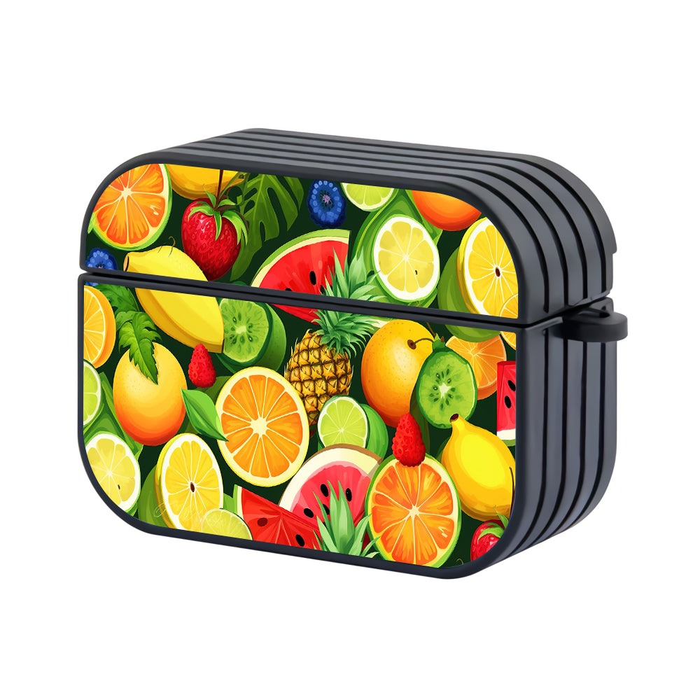 Vibrant Summer Fruit Mix Apple Airpods Pro Case - Altracase