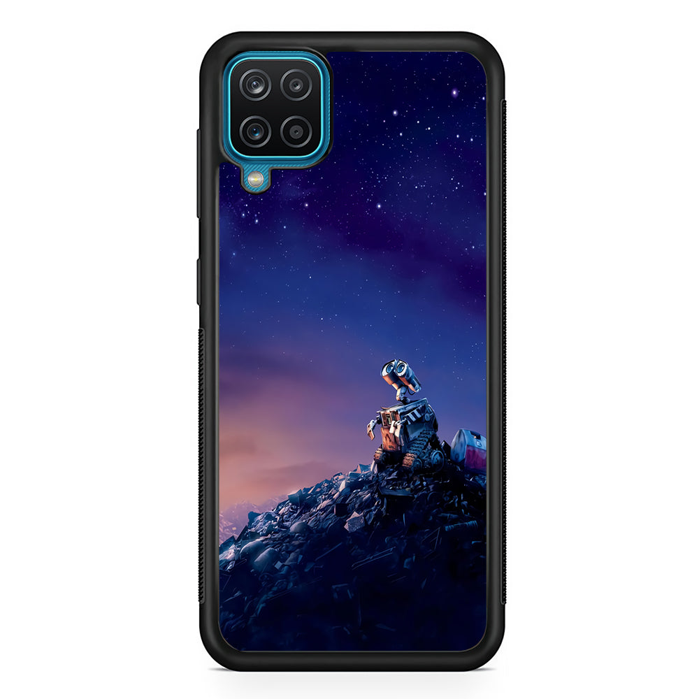 Wall-e Looks Up at The Sky Samsung Galaxy A12 Case
