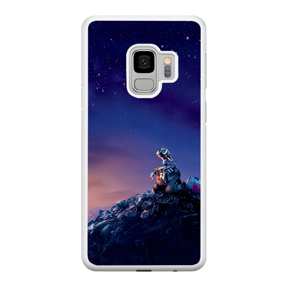 Wall-e Looks Up at The Sky Samsung Galaxy S9 Case