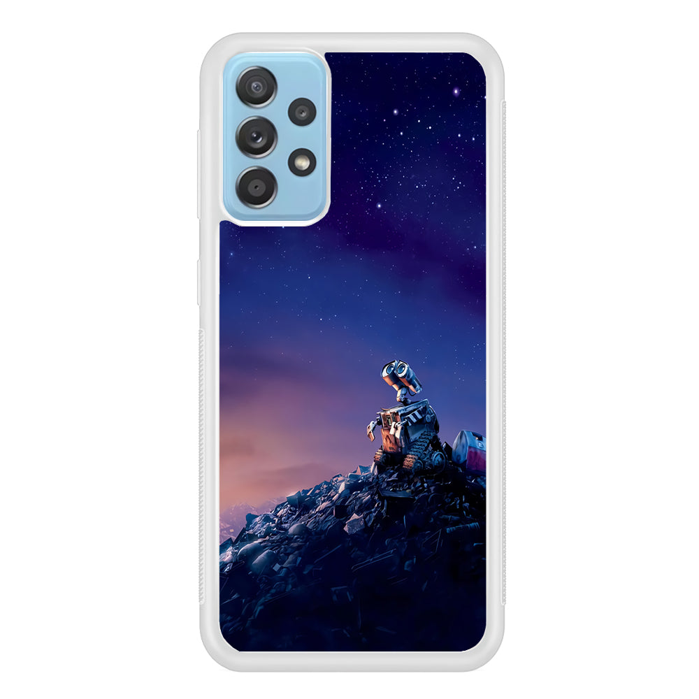 Wall-e Looks Up at The Sky Samsung Galaxy A52 Case