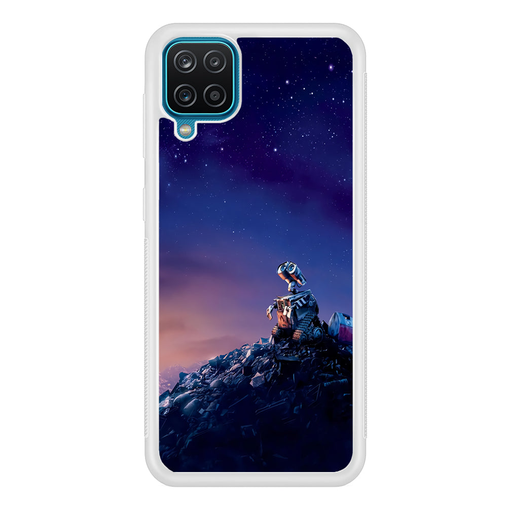 Wall-e Looks Up at The Sky Samsung Galaxy A12 Case