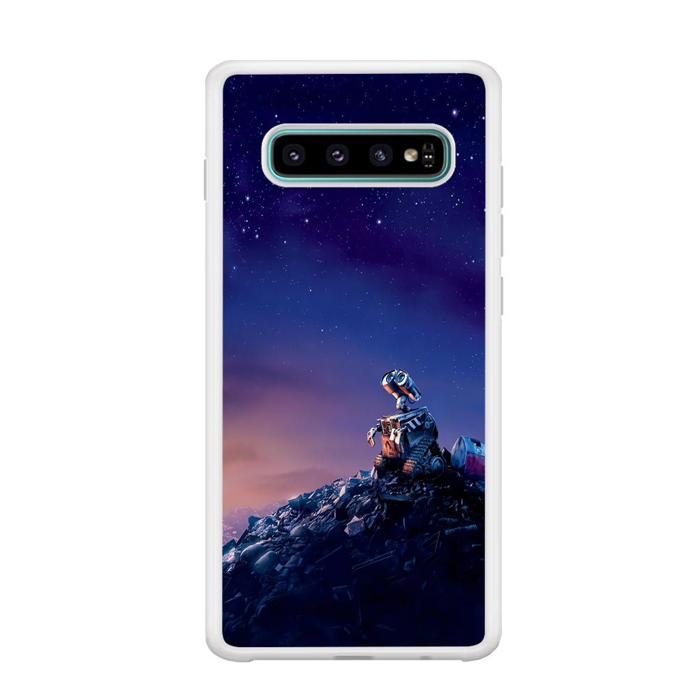 Wall-e Looks Up at The Sky Samsung Galaxy S10 Case