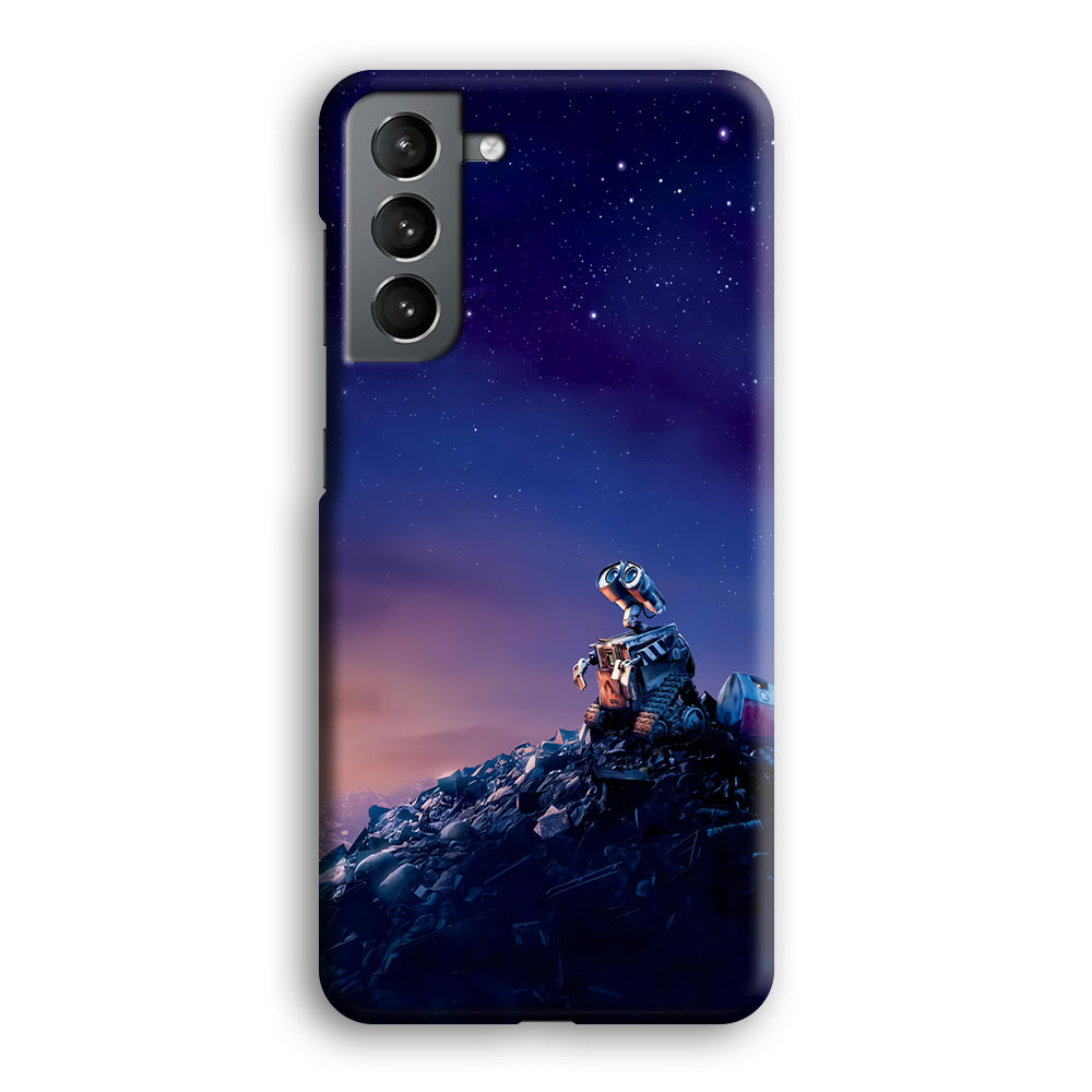 Wall-e Looks Up at The Sky Samsung Galaxy S22 Plus Case