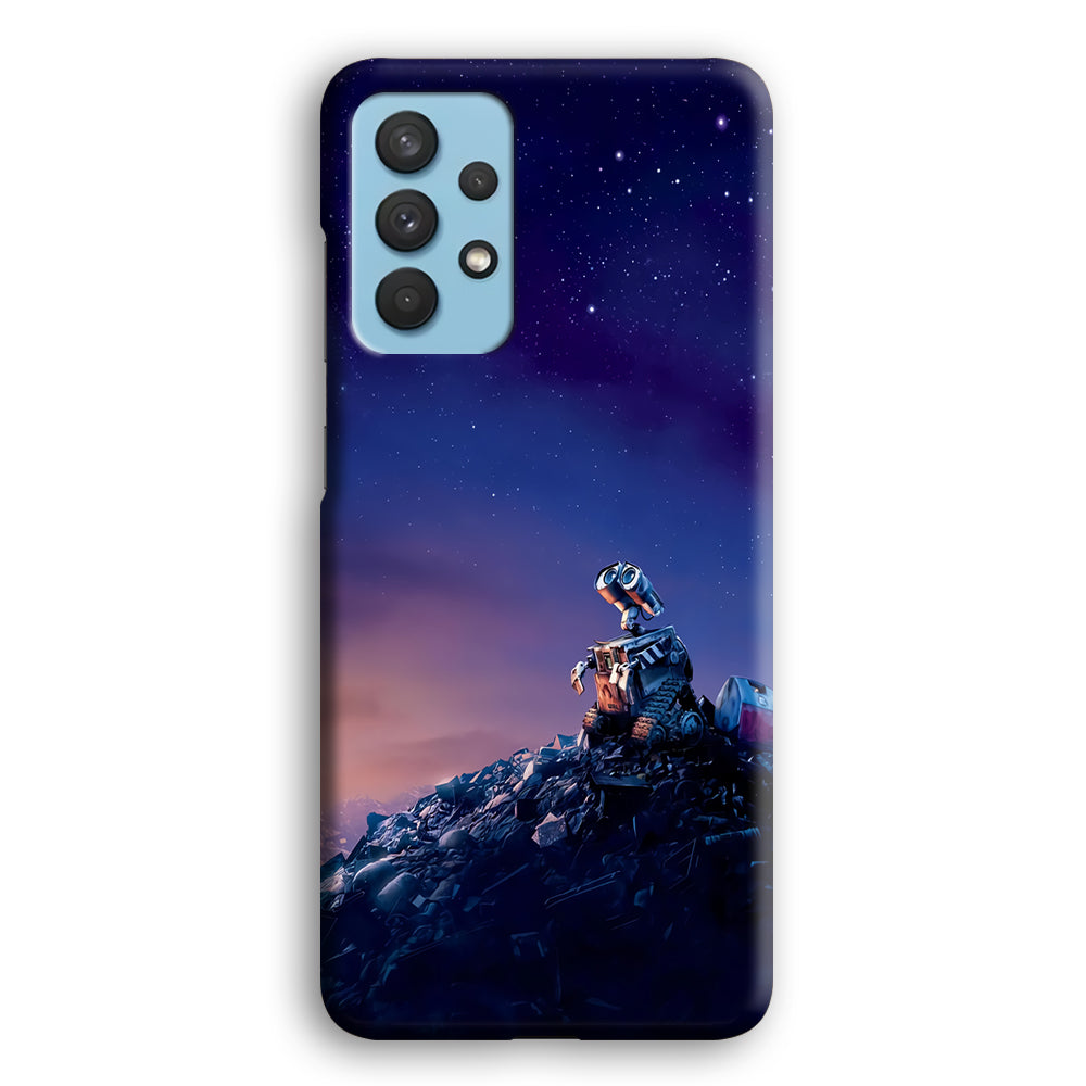 Wall-e Looks Up at The Sky Samsung Galaxy A32 Case