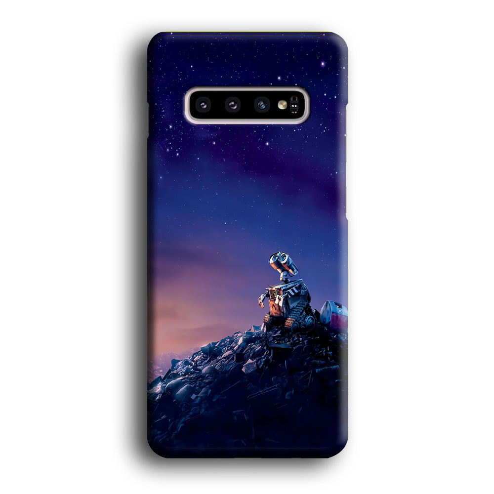 Wall-e Looks Up at The Sky Samsung Galaxy S10 Case