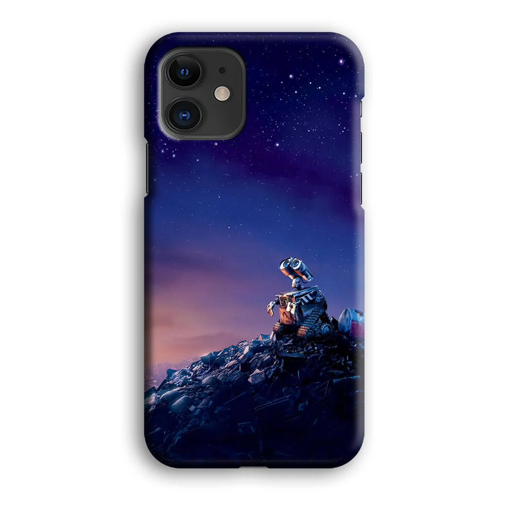 Wall-e Looks Up at The Sky iPhone 12 Mini Case