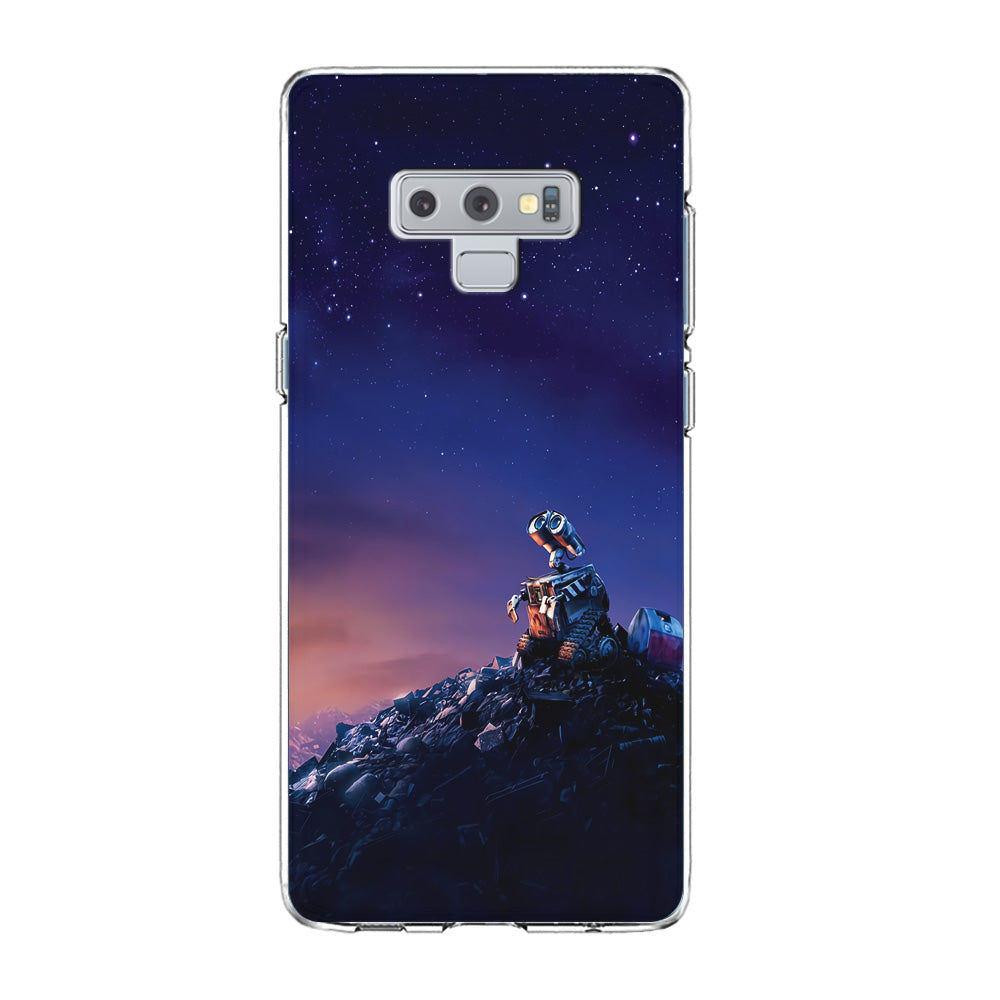 Wall-e Looks Up at The Sky Samsung Galaxy Note 9 Case