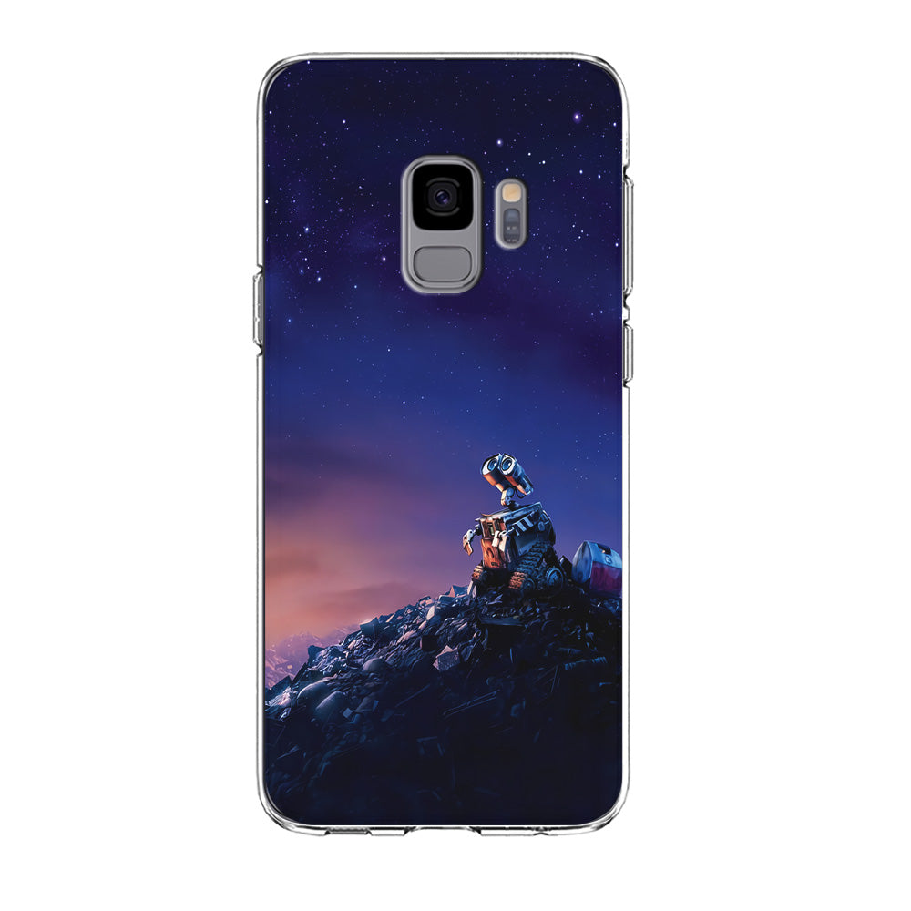 Wall-e Looks Up at The Sky Samsung Galaxy S9 Case