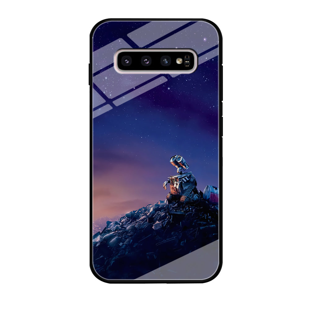 Wall-e Looks Up at The Sky Samsung Galaxy S10 Case