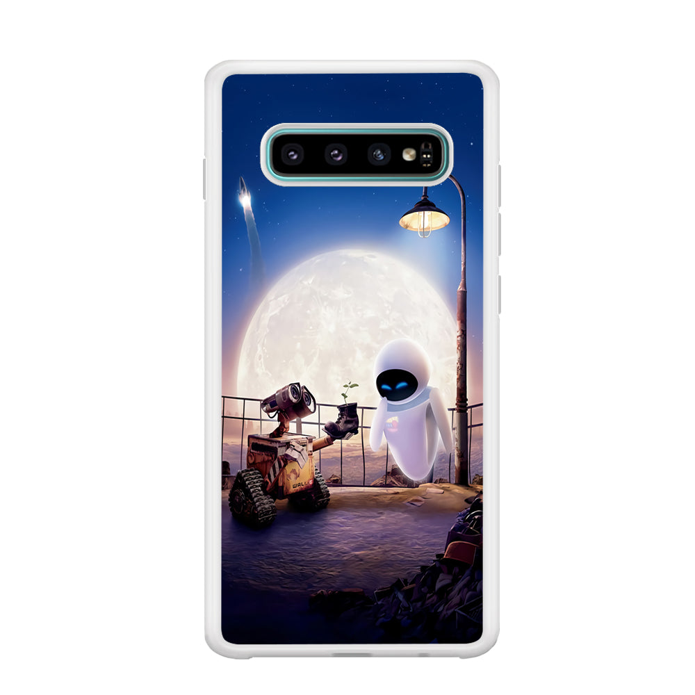 Wall-e With The Couple Samsung Galaxy S10 Case