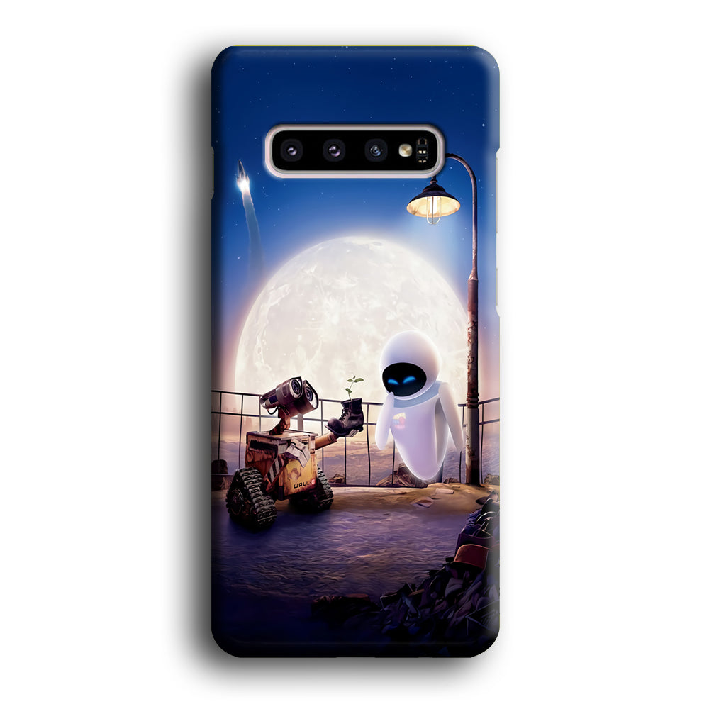 Wall-e With The Couple Samsung Galaxy S10 Case