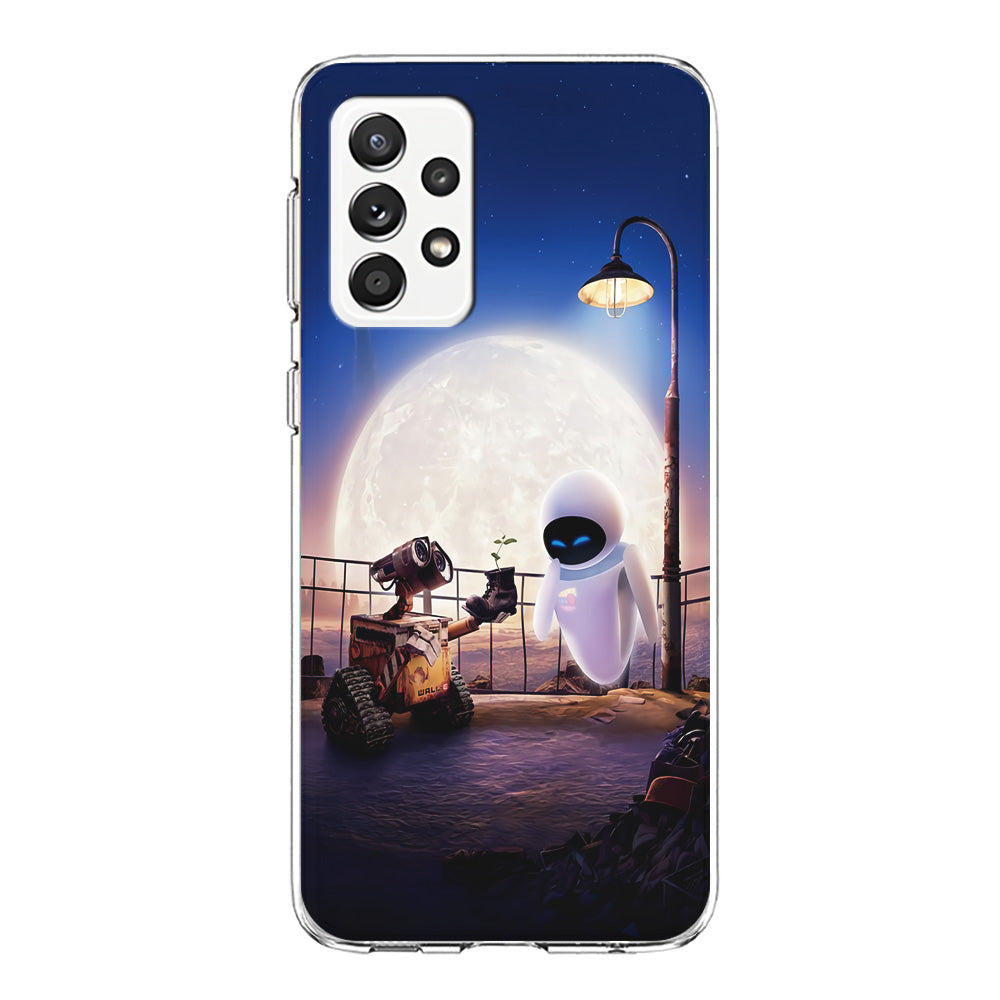 Wall-e With The Couple Samsung Galaxy A72 Case