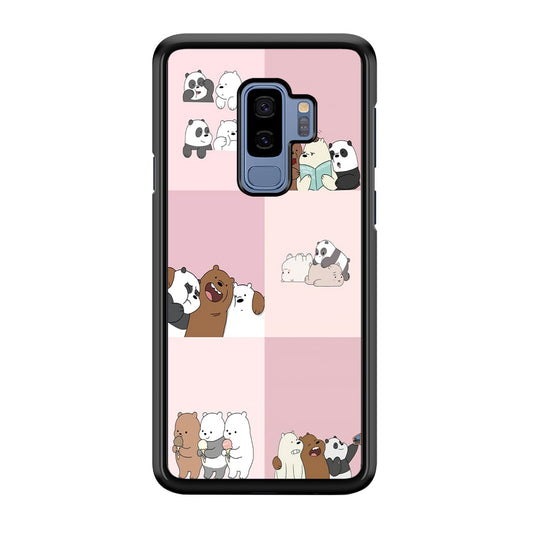 We Bare Bear Daily Life Samsung Galaxy S9 Plus Case