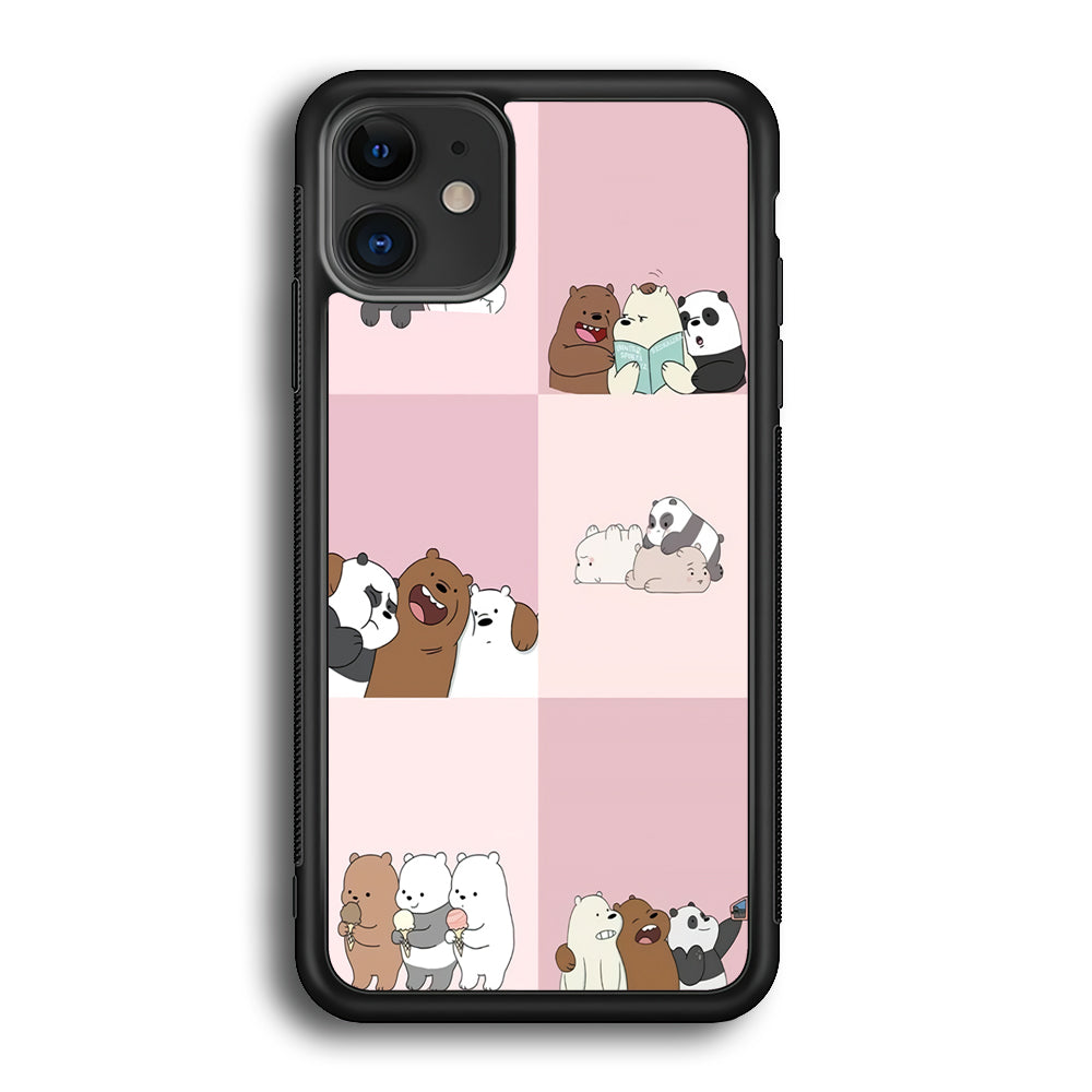 We Bare Bear Daily Life iPhone 12 Mini Case