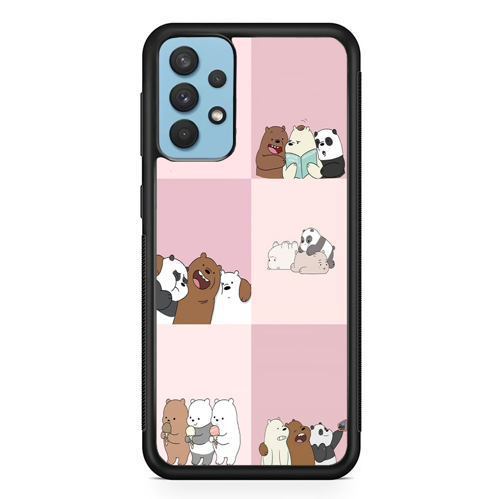 We Bare Bear Daily Life Samsung Galaxy A32 Case