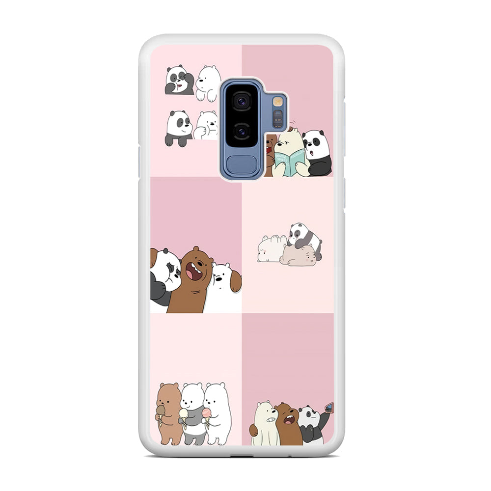 We Bare Bear Daily Life Samsung Galaxy S9 Plus Case