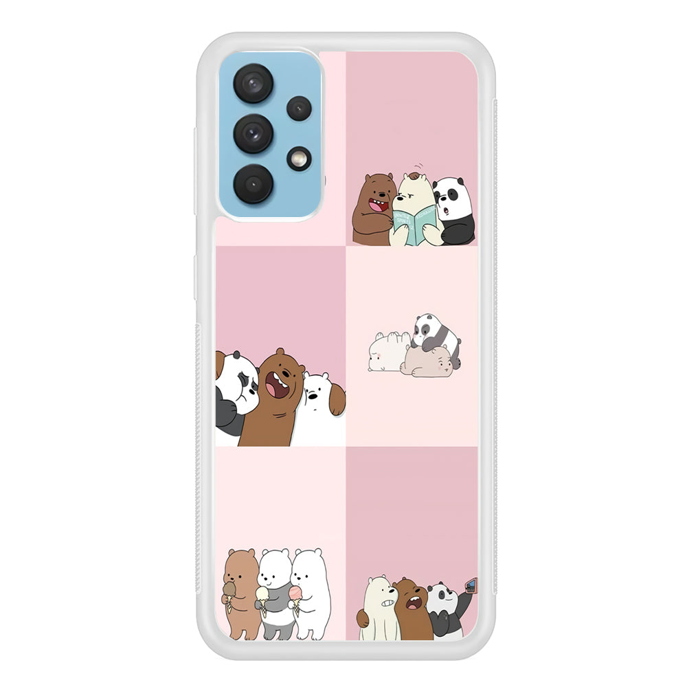 We Bare Bear Daily Life Samsung Galaxy A32 Case