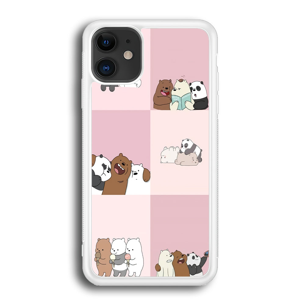 We Bare Bear Daily Life iPhone 12 Mini Case