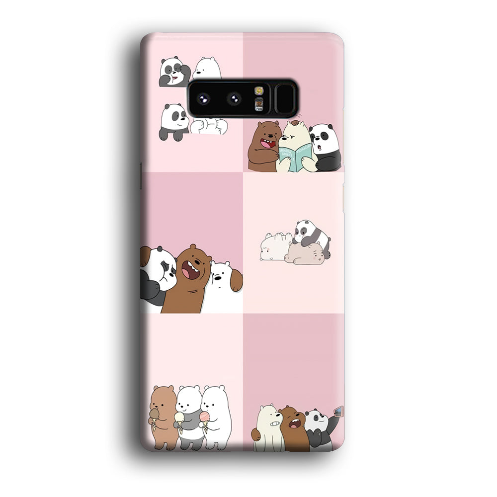 We Bare Bear Daily Life Samsung Galaxy Note 8 Case