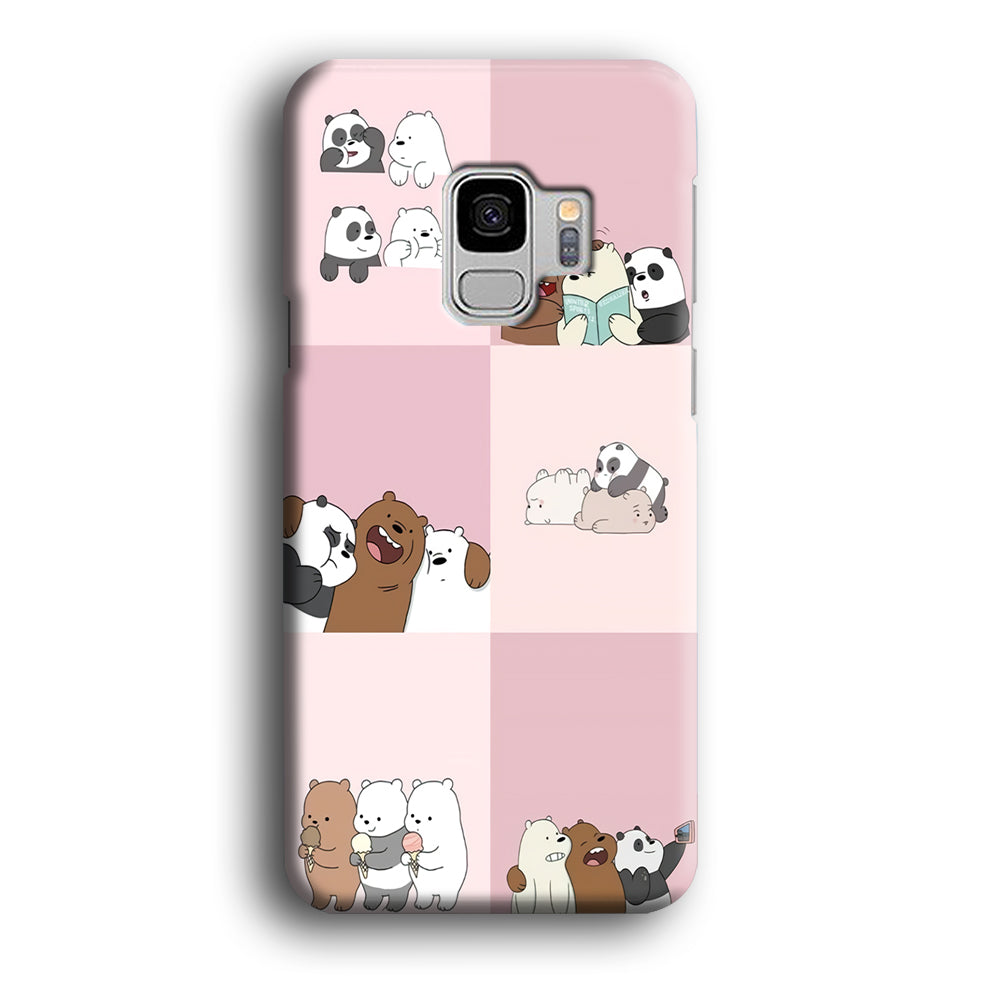 We Bare Bear Daily Life Samsung Galaxy S9 Case