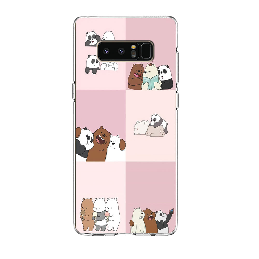 We Bare Bear Daily Life Samsung Galaxy Note 8 Case