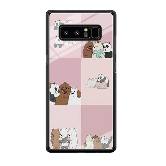 We Bare Bear Daily Life Samsung Galaxy Note 8 Case