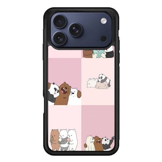 We Bare Bear Daily Life iPhone 17 Pro Case - Altracase