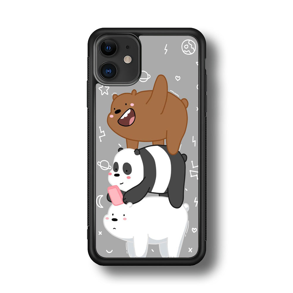 We Bare Bear Overlap iPhone 11 Case