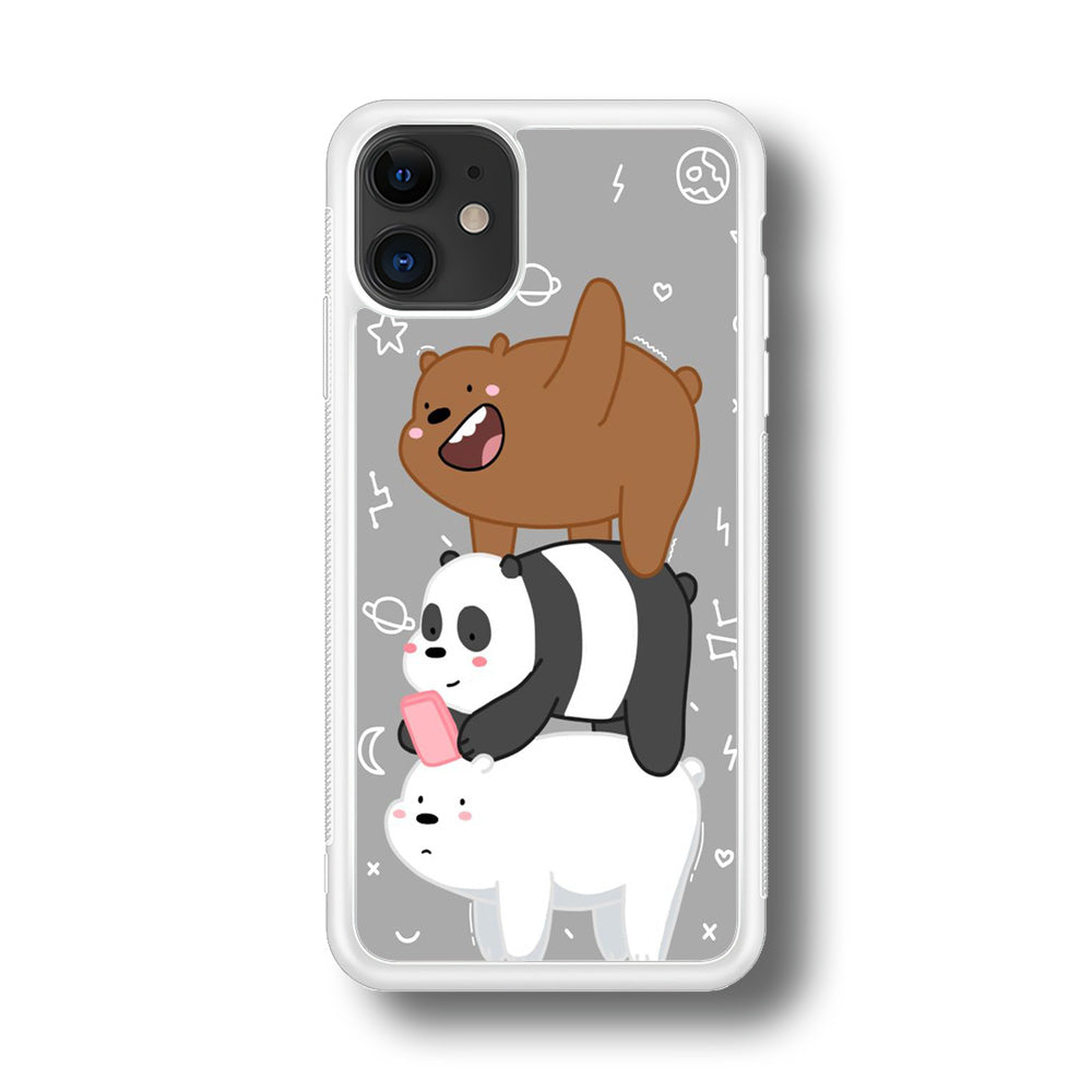 We Bare Bear Overlap iPhone 11 Case