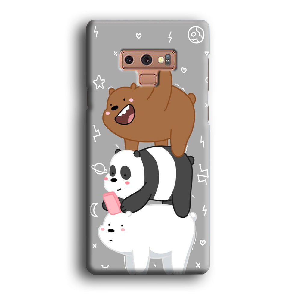 We Bare Bear Overlap Samsung Galaxy Note 9 Case