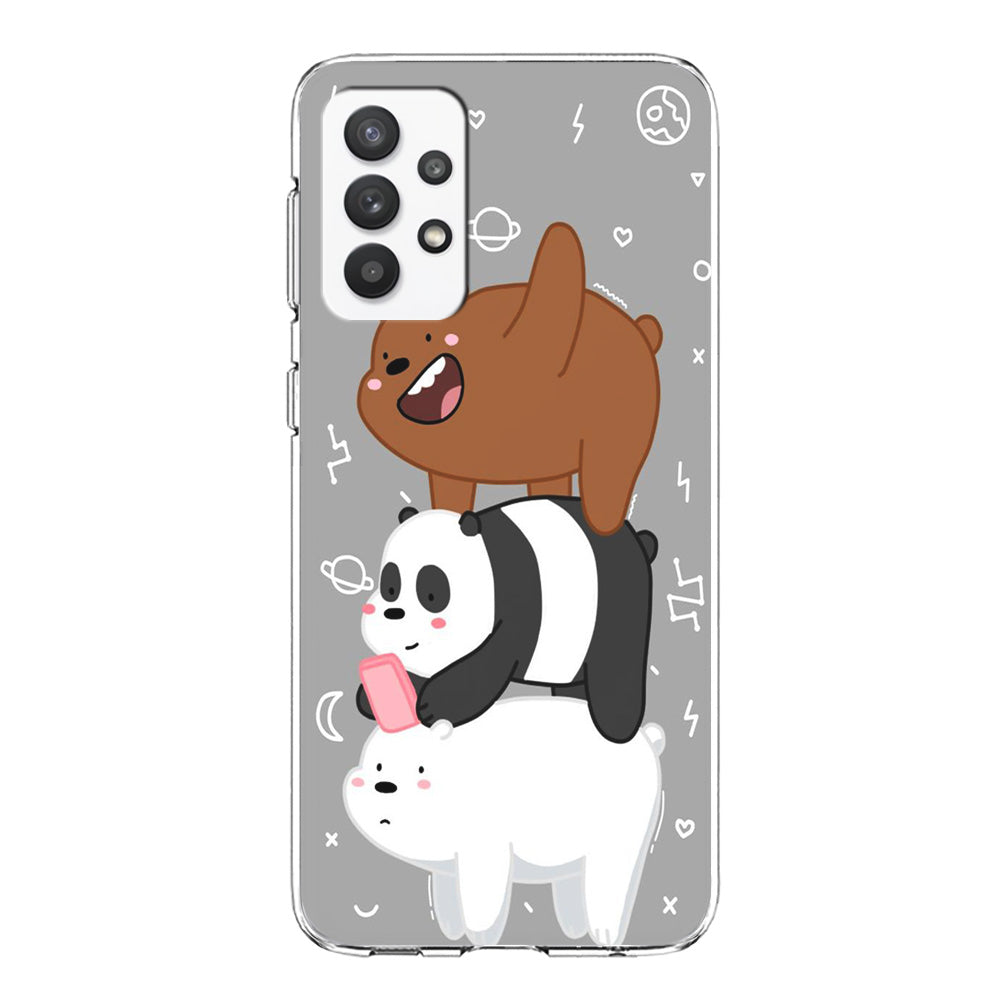 We Bare Bear Overlap Samsung Galaxy A32 Case